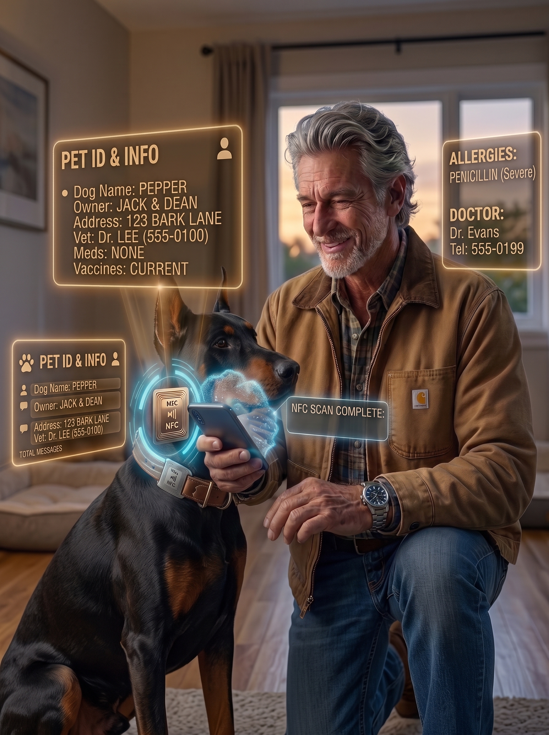 Pet information